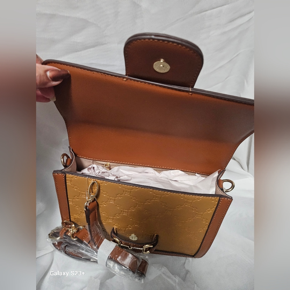 Paneled Crossbody With Horsebit